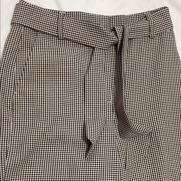 RW&CO Gingham Tie-Waist Pants – Size 6 - Picture 3 of 10